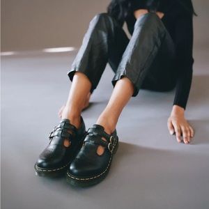 Dr. Martens 8065 Smooth Leather Mary Jane Shoe, Size 39, Size 8, Size 8.5